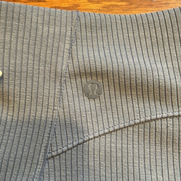 NWT lululemon ribbed softstreme high-rise short 2” oasis blue size 6 - Picture 6 of 7